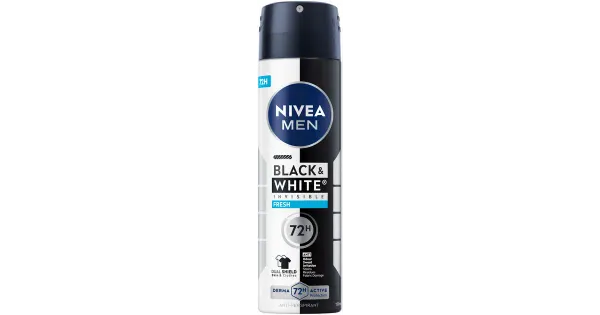 Nivea spreideodorant Men B&W Fresh 150ml