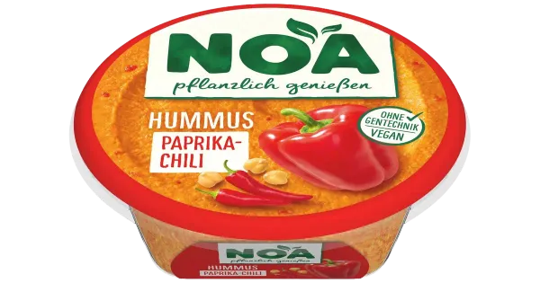Noa hummus paprika ja tšilliga, 175g