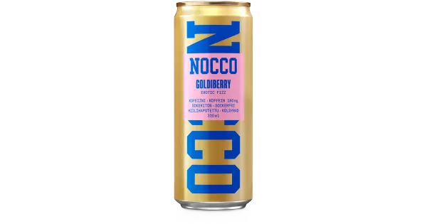 NOCCO BCAA Goldiberry suhkruvaba energiajook 330 ml