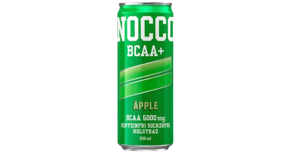 NOCCO BCAA+ õunamaitseline kofeiinivaba karboniseeritud energiajook 330 ml