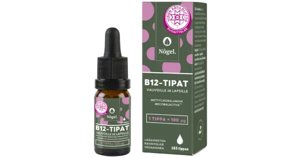 Nogel B12 tilgad beebidele ja lastele 10ml