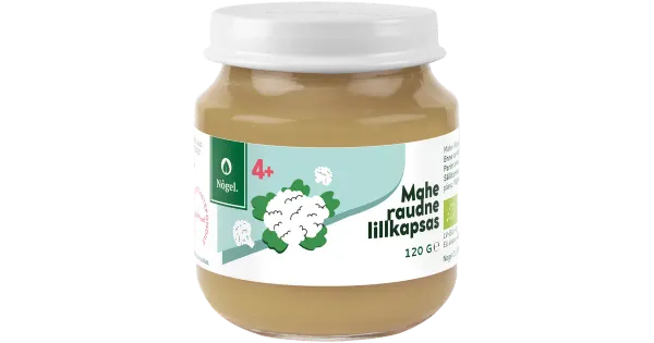 Nogel Mahe rauaga rikastatud lillkapsas 4k, 120 g