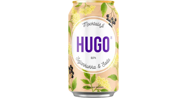 Nokian Panimo Hugo Mocktail alkoholivaba 330 ml