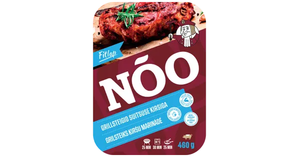 Nõo Fitlap grillsteik suitsuse kirsiga 460g