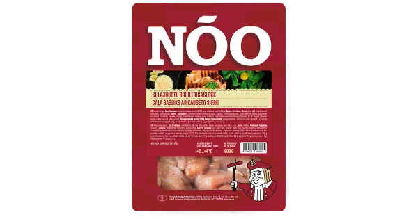 Nõo Sulajuustu broilerišašlõkk 600g