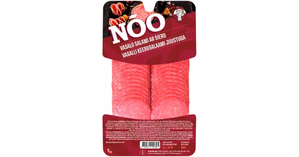Nõo Vasalli Keedusalaami Juustuga 90 G