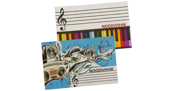 Noodivihik a4 horisontaalpaigutud