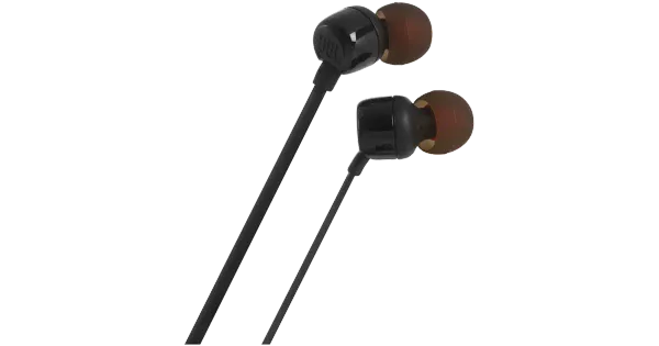 Nööpkõrvaklapid JBL Tune 110 must