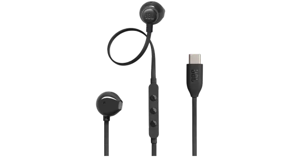 Nööpkõrvaklapid JBL Tune 305C must