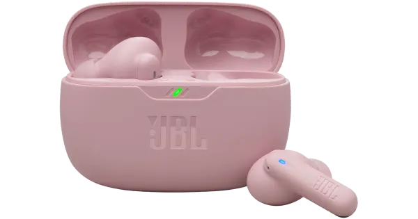 Nööpkõrvaklapid JBL Vibe Beam 2 roosa