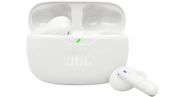 Nööpkõrvaklapid JBL Vibe Beam 2 valge
