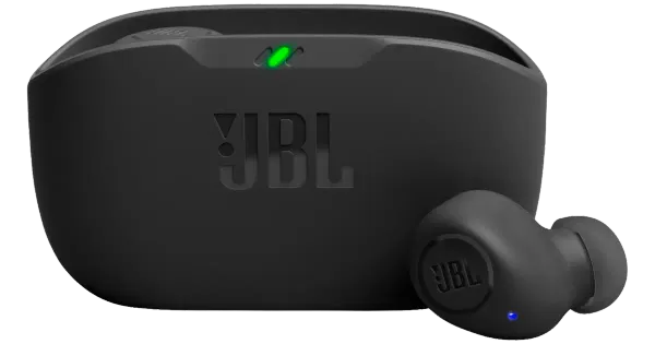 Nööpkõrvaklapid Vibe Buds must