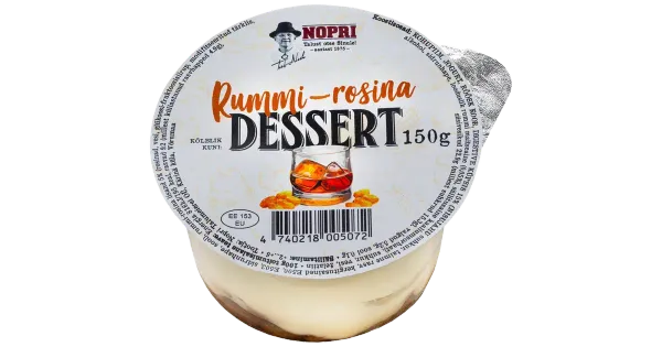Nopri dessert rummi-rosina, 150 g
