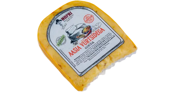 Nopri Gouda Aasia vürtsidega, 250 g