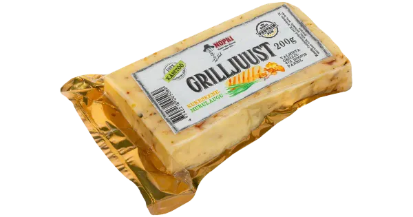 Nopri grilljuust kukeseene-murulaugu, 200 g