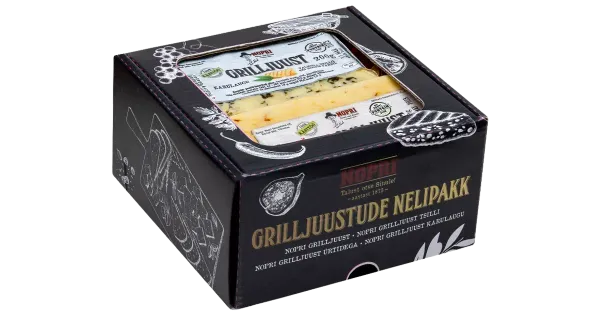 Nopri grilljuustude nelipakk, 800 g