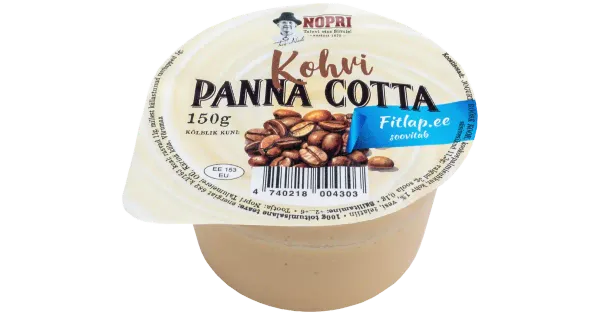 Nopri Panna Cotta Kohvi 150g FITLAP
