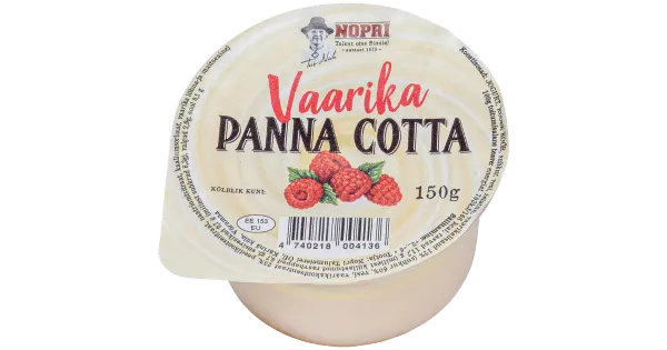 Nopri Panna Cotta Vaarika 150g