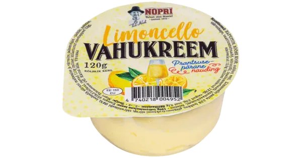 Nopri vahukreem limoncello, 120g