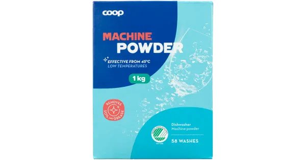 Nõudepesumasina pulber Coop 1kg