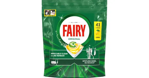Nõudepesumasina tabletid Fairy Original Allin1 41tk