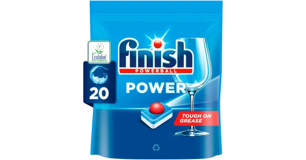 Nõudepesumasina tabletid Finish Power Allin1 20tk