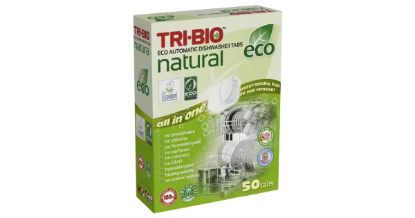 Nõudepesumasina tabletid TRI-BIO ,   50tk