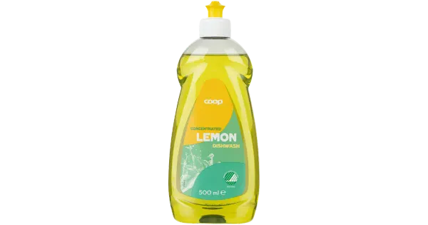 Nõudepesuvahend Coop Lemon 500ml