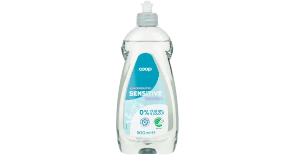 Nõudepesuvahend Coop Sensitive 500ml