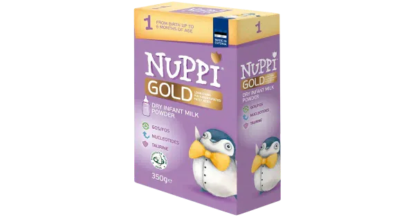 Nuppi Gold 1, piimasegu, 350 g, alates 0-6 kuud