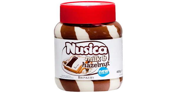 Nusica Duo piima-metspähklikreem 400 g