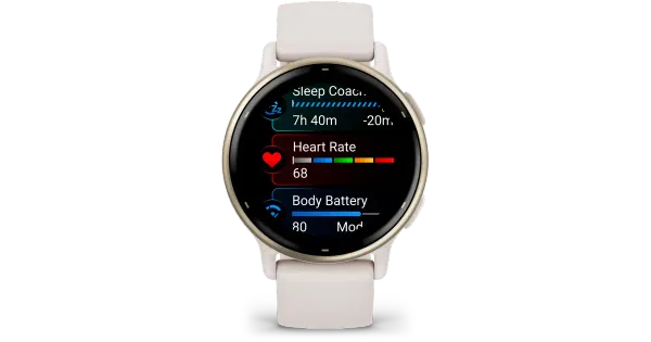 Nutikell Garmin Vivoactive 5 valge rihm