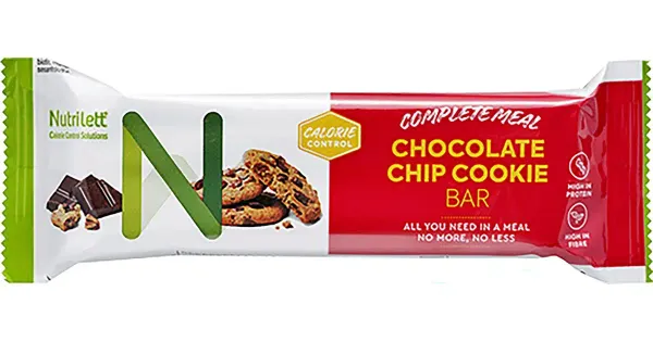Nutrilett Chocolate Chip Cookie Bar 60g