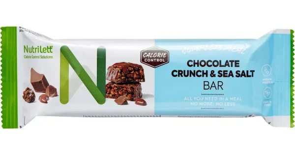 Nutrilett tervislik vahepala Chocolate Crunch & Sea Salt 60g