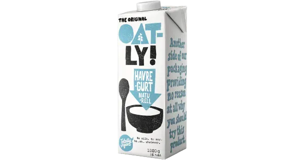 Oatly hapendatud maitsestamata kaeravahepala, 1 l