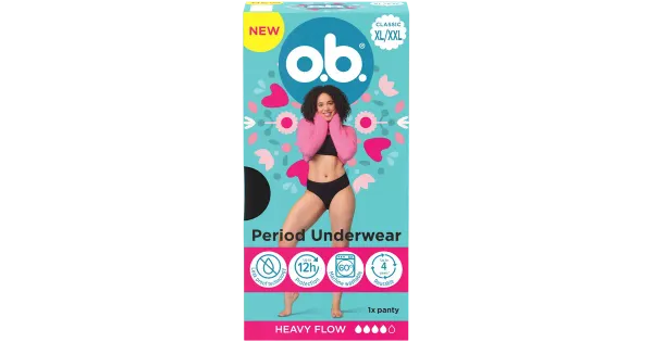 Menstruatsioonipesu  XL/XXL, O.B., 1 tk