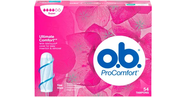 O.B. procomfort super tampoon 54tk