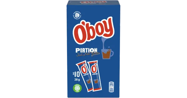 O'Boy kakaojoogipulber 10 x 28 g