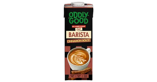 Oddlygood Barista kaerajook kaneelirulli maitseline, ilma lisatud suhkruta UHT, 1l