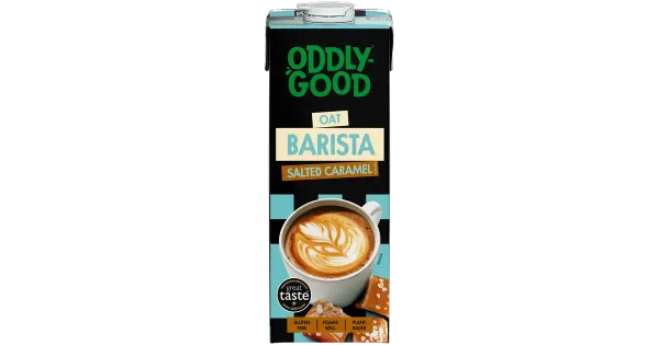 Oddlygood Barista kaerajook karamellimaitseline gluteenivaba UHT 1l