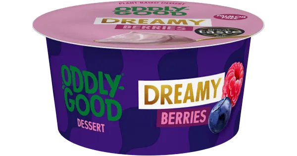 Oddlygood Dreamy kaeradessert marja, 130 g