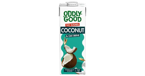 Oddlygood kookose-kaerajook ilma lisatud suhkruta UHT, 1L