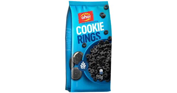 Oho kuiv hommikusöök cookie rings 150 g