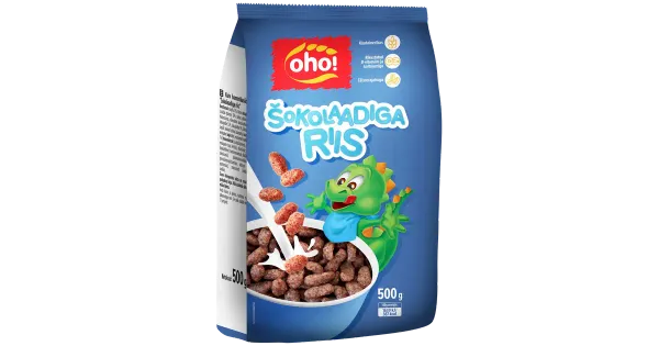 Oho šokolaadiga riis 500g