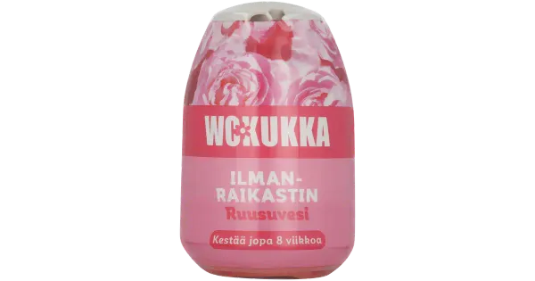 Õhuvärskendaja Wc-Kukka Rosewater 150ml