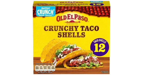 Old el Paso takotaskud, 136 g