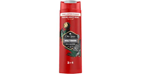 Old spice dušigeel wolfthorn 400ml