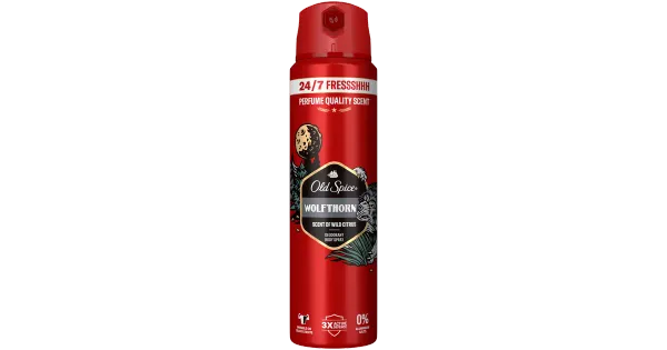 Old Spice spreideodorant Wolfthorn 150ml