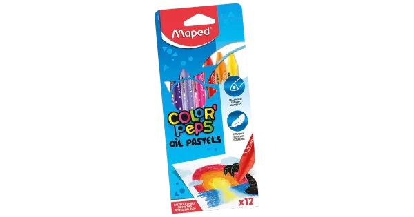 Õlipastell colorpeps 12tk
