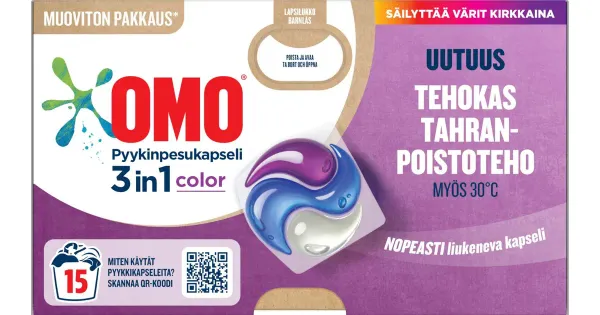 Omo Pesukapslid Color 15Tk